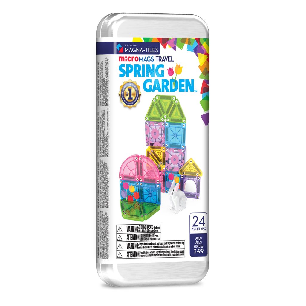 microMAGS Spring Garden 24 Piece Travel Set
